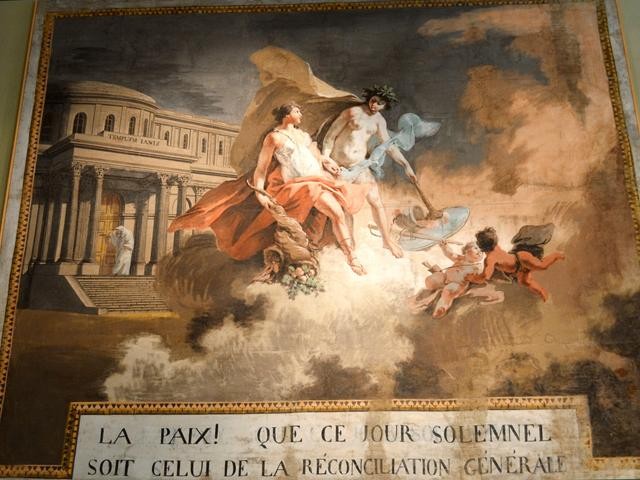 Apparato della festa del 17 maggio 1801 a Reggio per la pace di Luneville - P. Soliani - Museo del Tricolore (RE)