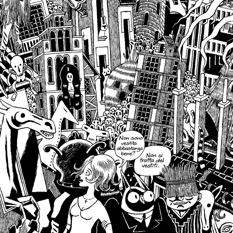 copertina di Signor Civetta. David B.