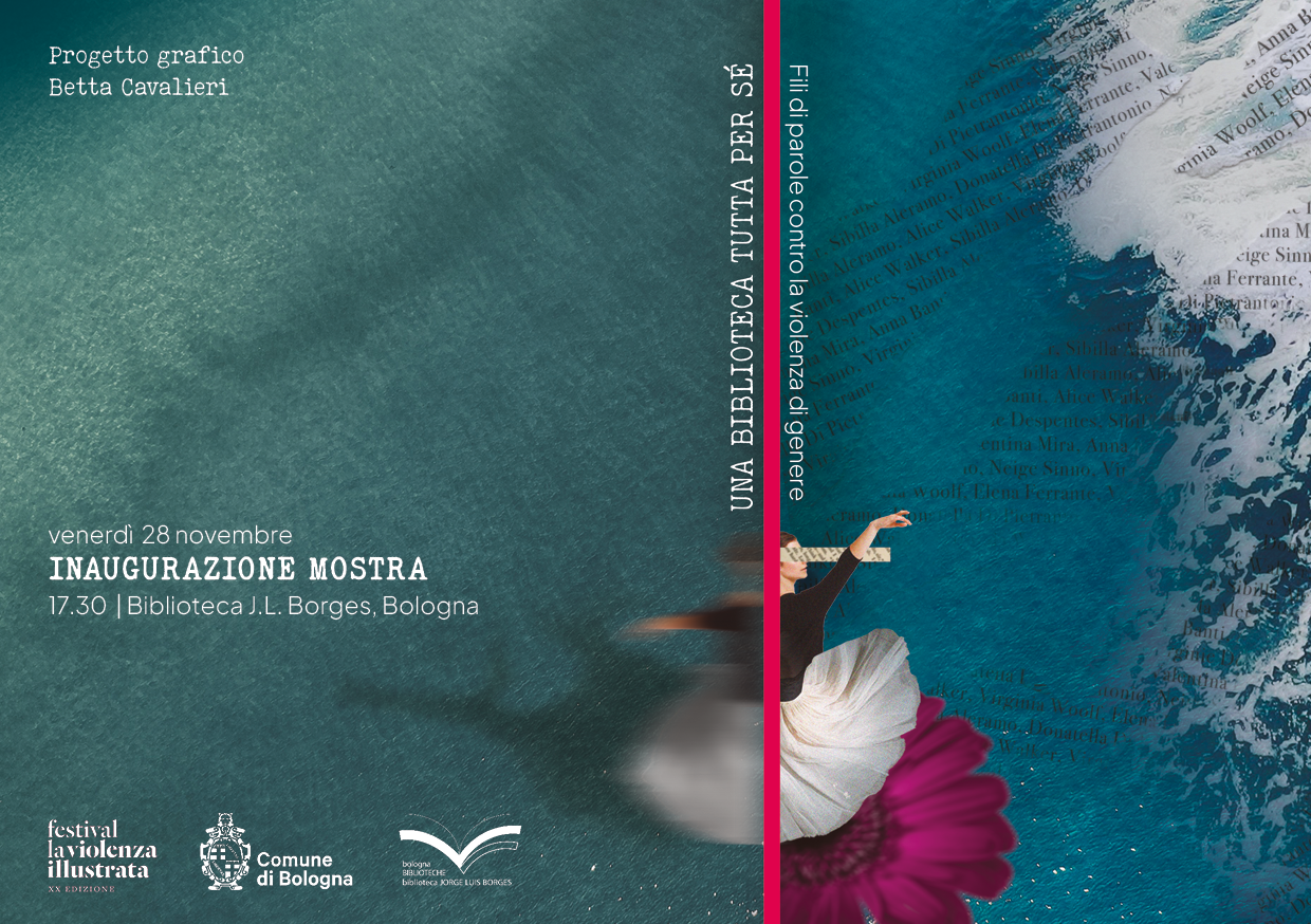 copertina di UNA BIBLIOTECA TUTTA PER Sé