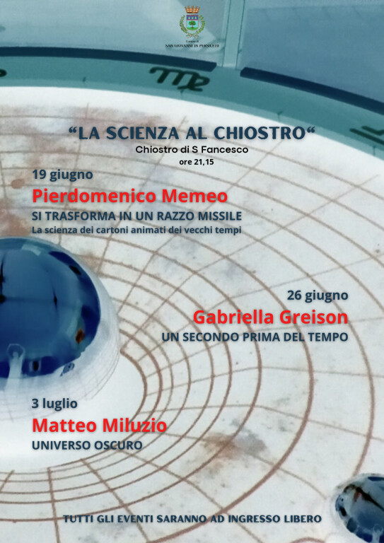 copertina di La scienza in chiostro