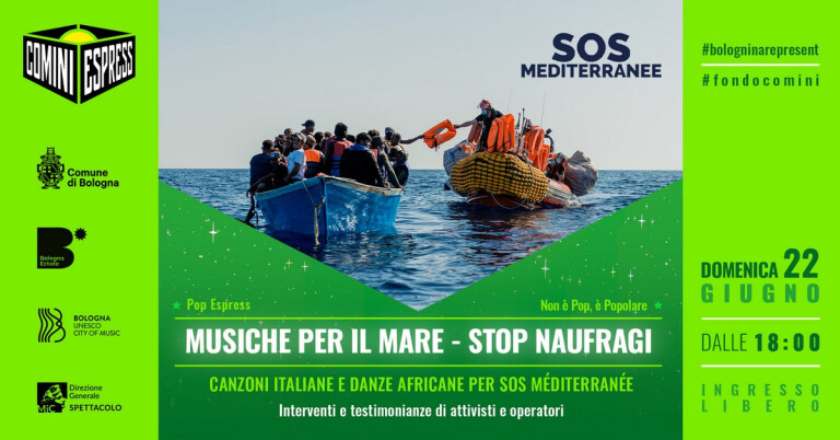copertina di Musiche per il mare | Stop naufragi