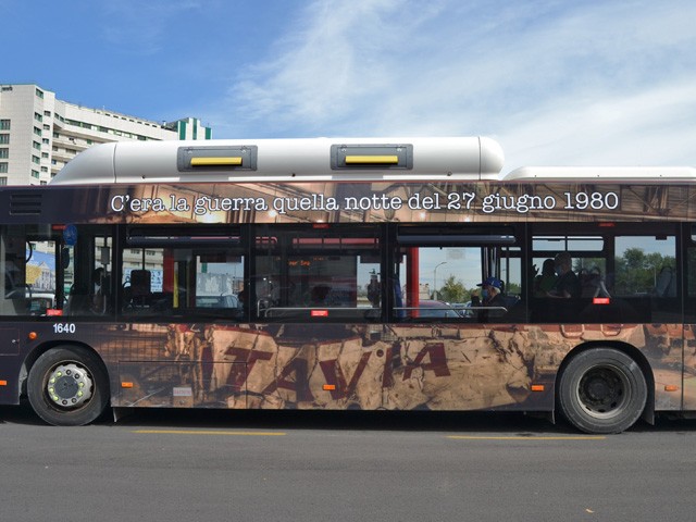 Il ricordo della tragedia di Ustica su un autobus di Bologna - a cura dell'Associazione Parenti delle Vittime della Strage di Ustica - 2020