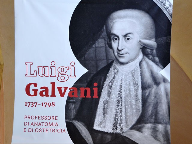 Lo scienziato Luigi Galvani - Archiginnasio (BO) - Dal 1088 innoviamo il futuro - 2019