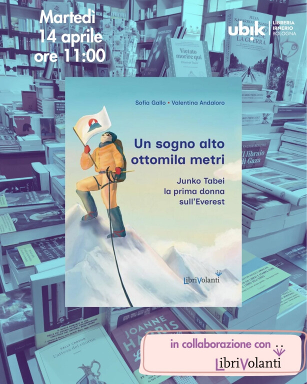 copertina di Un sogno alto ottomila metri. Junko Tabei, la prima donna sull'Everest