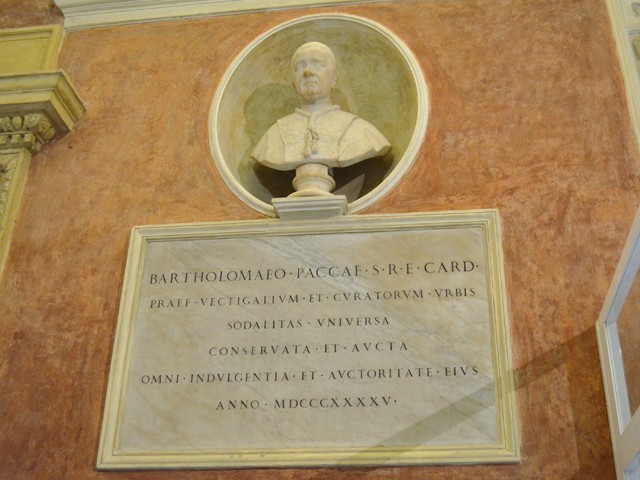 Busto del card. Bartolomeo Pacca 