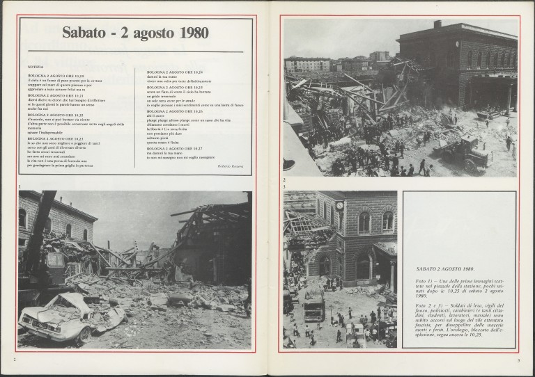 immagine di Bologna, 2 agosto 1980. Fotocronaca