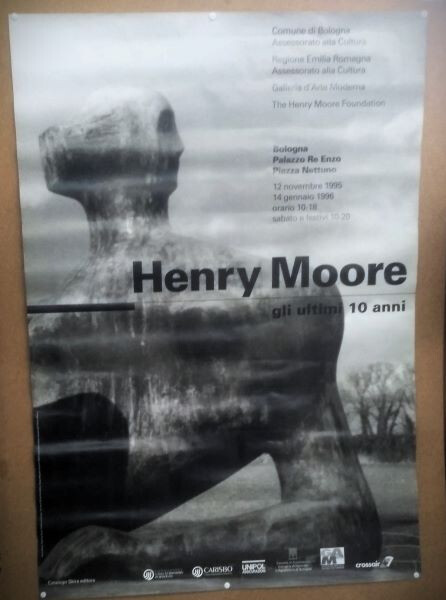 Manifesto della mostra di Henry Moore