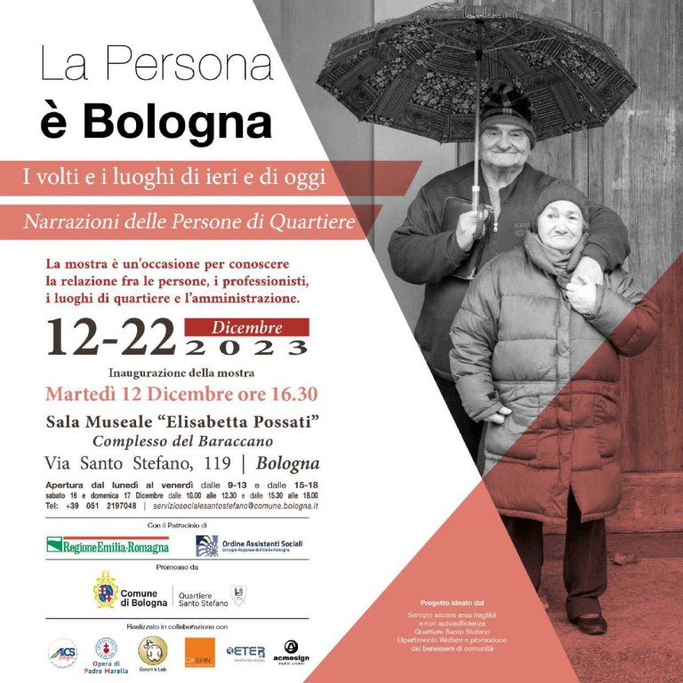 Mostra La Persona è Bologna locandina