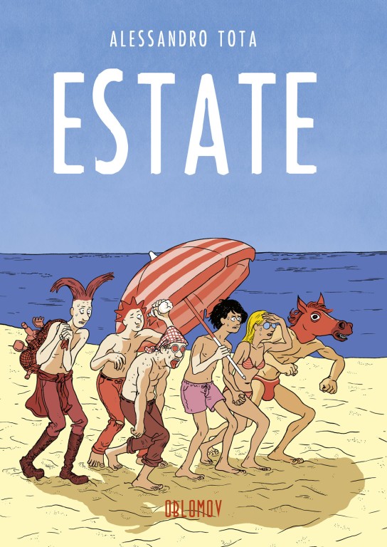 copertina di Alessandro Tota, Estate, Quartu Sant'Elena, Oblomov edizioni, 2018