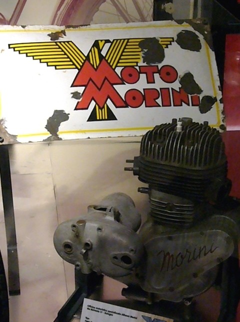Marchio e motore della Moto Morini negli anni Trenta