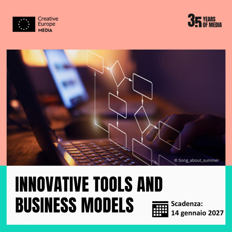 immagine di Europa Creativa MEDIA | bando Innovative Tools and Business Models