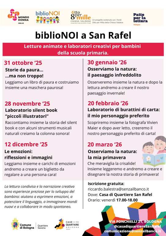 immagine di biblioNOI a San Rafel