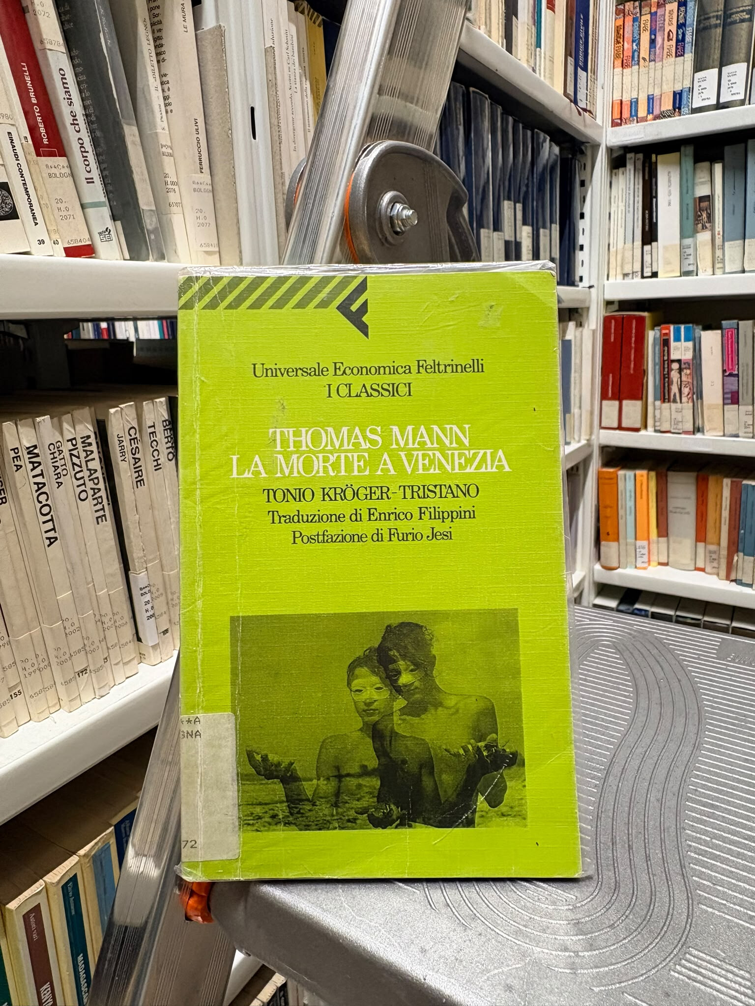 copertina di Era meglio il libro? Morte a Venezia