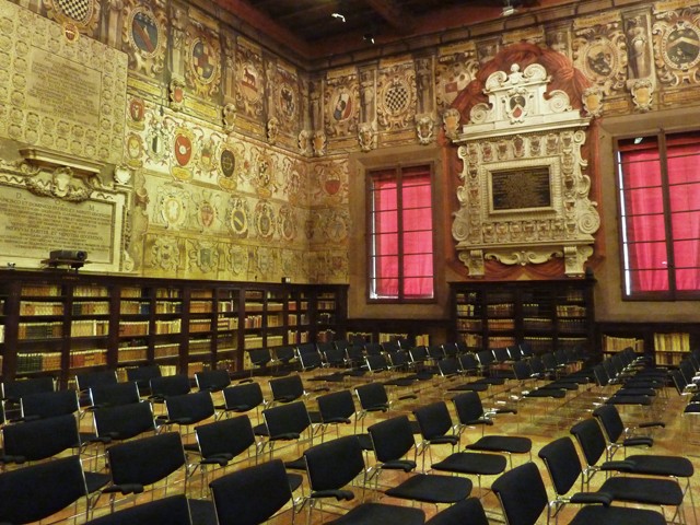 Palazzo dell'Archiginnasio - Piazza Galvani (BO) - Sala dello Stabat Mater