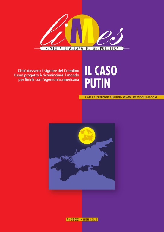 copertina di Limes maggio - Il caso Putin