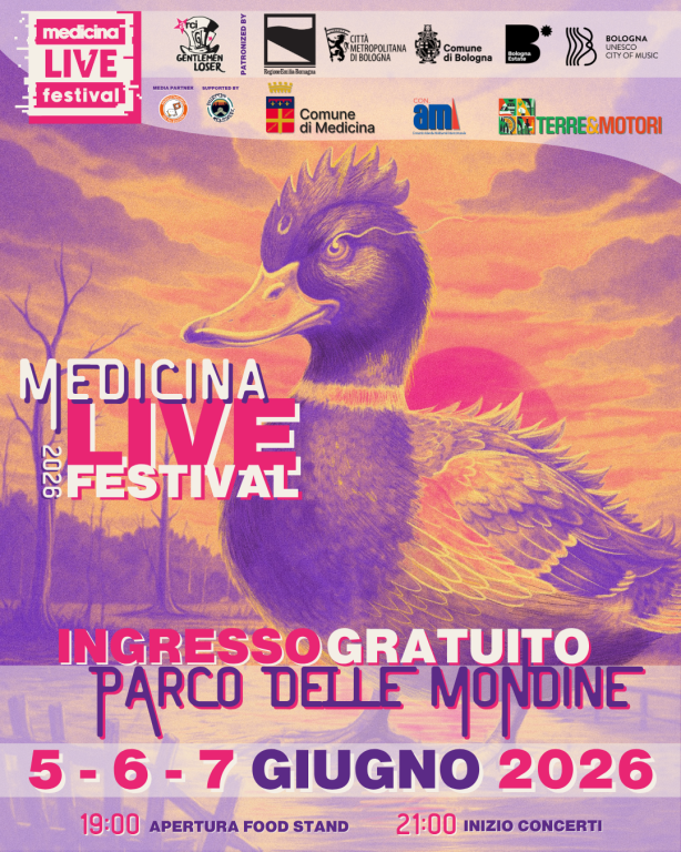 copertina di Medicina live festival
