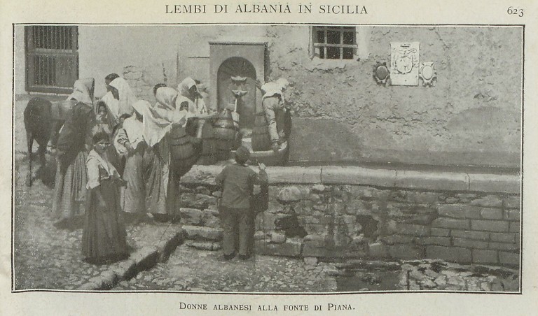 Giuseppe Cocchiara, Lembi di Albania in Sicilia (1927)