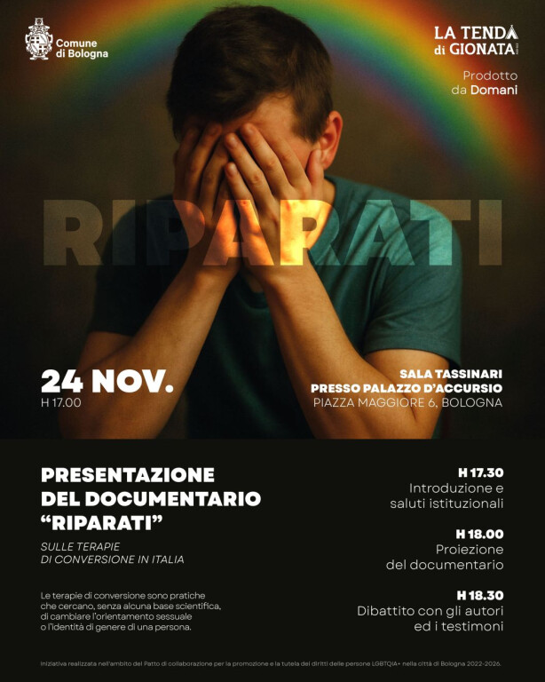 copertina di Riparati - la chiesa, l’omosessualità e la violenza delle terapie di conversione