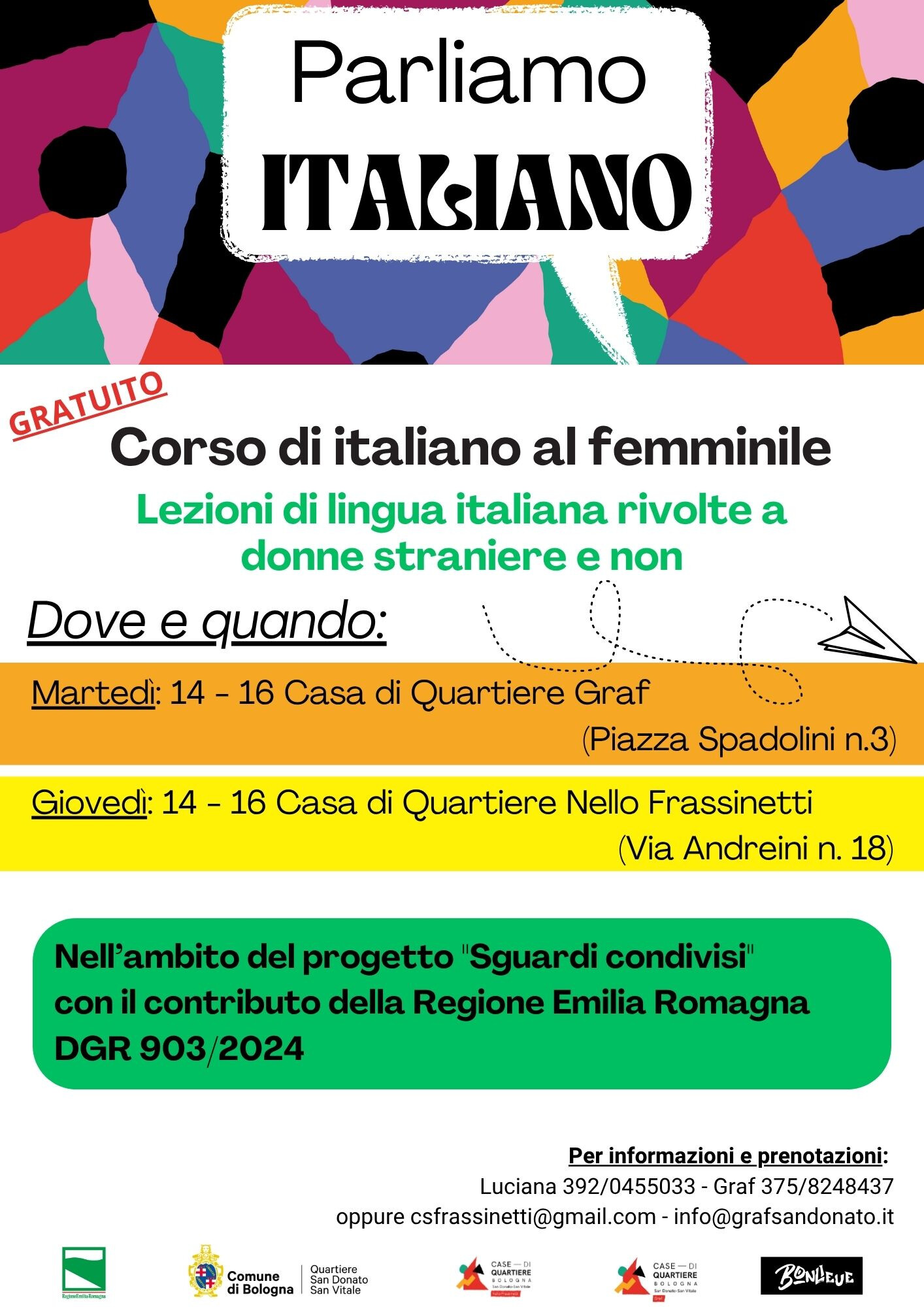 copertina di Parliamo italiano