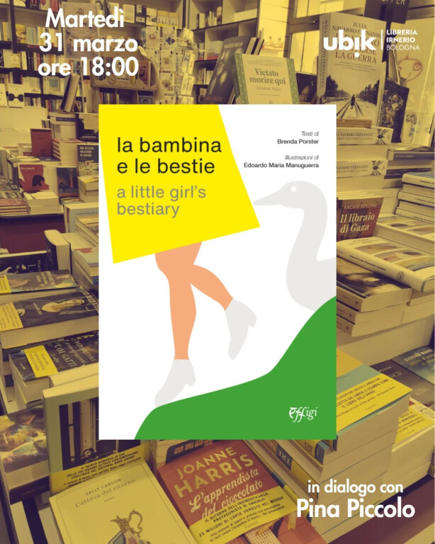 copertina di La bambina e le bestie - A little girl's bestiary