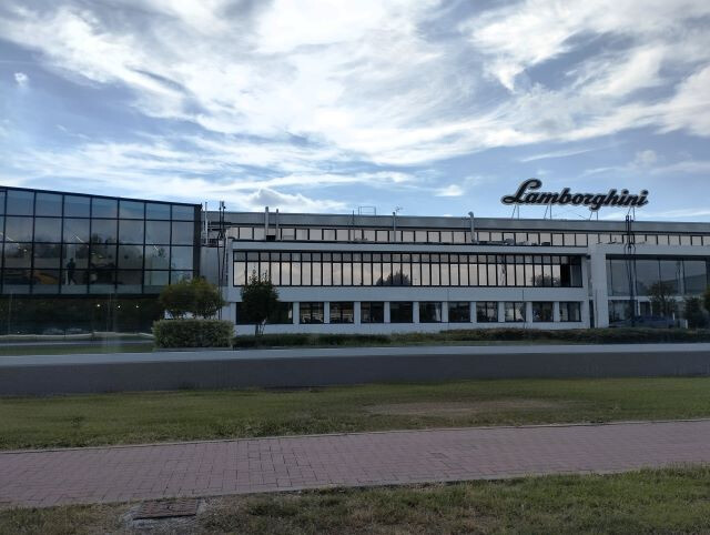 Lo stabilimento Lamborghini