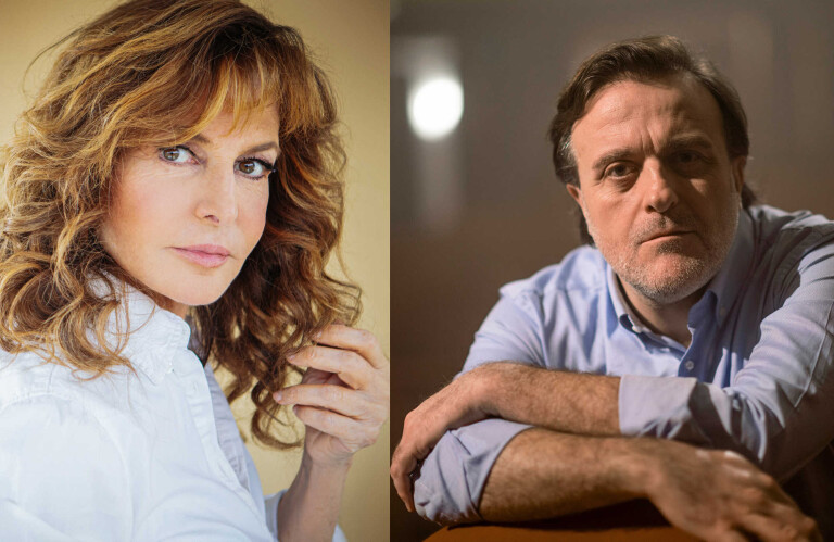 copertina di Il gabbiano con Giuliana De Sio e Filippo Dini