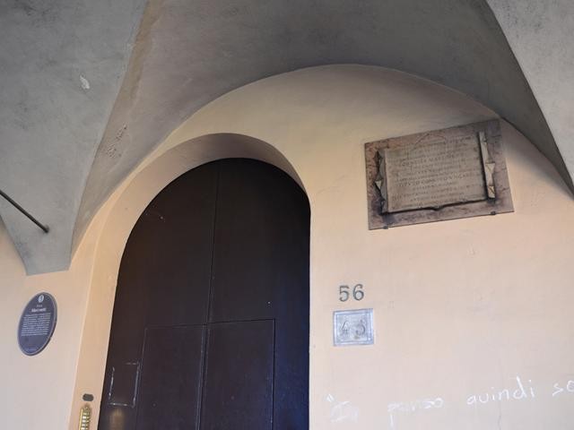 Casa Martinetti - via S. Vitale (BO) - ingresso