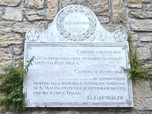 Garibaldi cittadino di San Marino