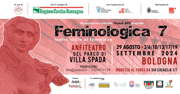 copertina di Feminologica 7 - teatro civile al femminile