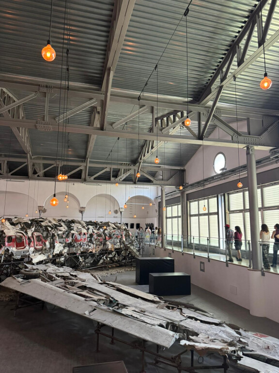 copertina di Visita guidata al Museo per la Memoria di Ustica