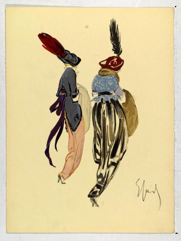 Enrico Sacchetti, Robes et femmes