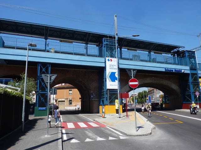La nuova stazione al Ponte Vecchio (BO)