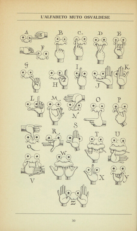 image de L'alfabeto muto osvaldese