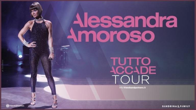 copertina di Alessandra Amoroso | Tutto accade Tour