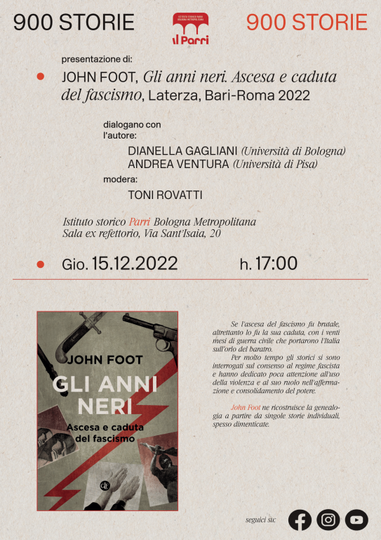cover of Gli anni neri. Ascesa e caduta del fascismo