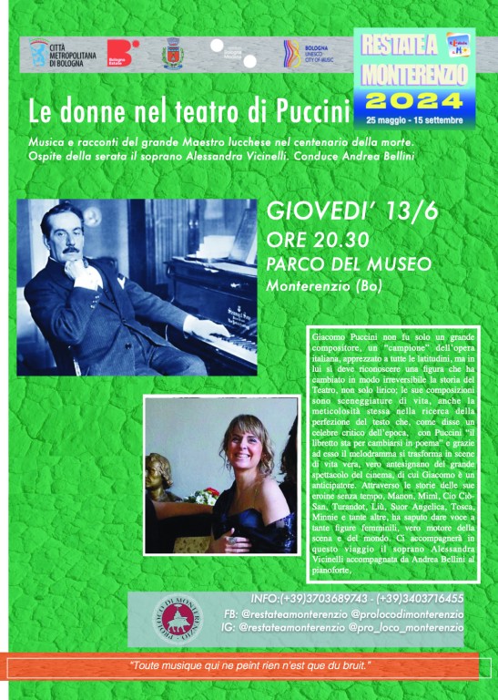 copertina di Le donne nel teatro di Puccini 