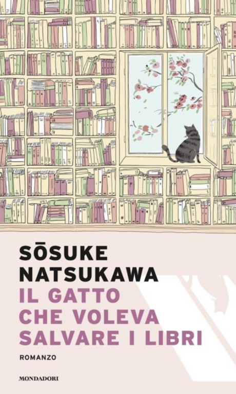copertina di Il gatto che voleva salvare i libri