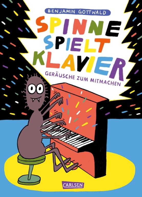 copertina di Spinne spielt Klavier