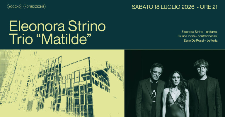 copertina di Eleonora Strino -Trio Matilde-