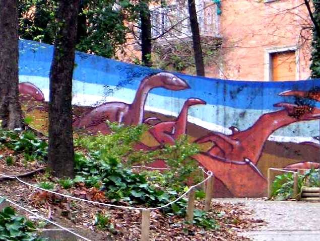 Giardino del Guasto - decorazione murale