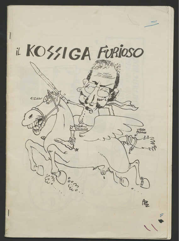 Andrea Pazienza. Il Kossiga furioso, Bologna, [s.n.], 1977.
