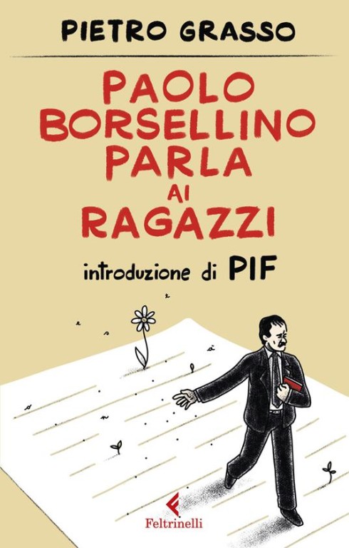 copertina di Paolo Borsellino parla ai ragazzi