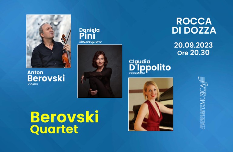 copertina di Berovski Quartet - Daniela Pini - Claudia D’Ippolito