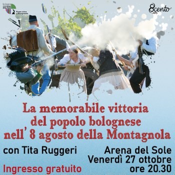 copertina di La memorabile vittoria del popolo bolognese nell'8 agosto della Montagnola