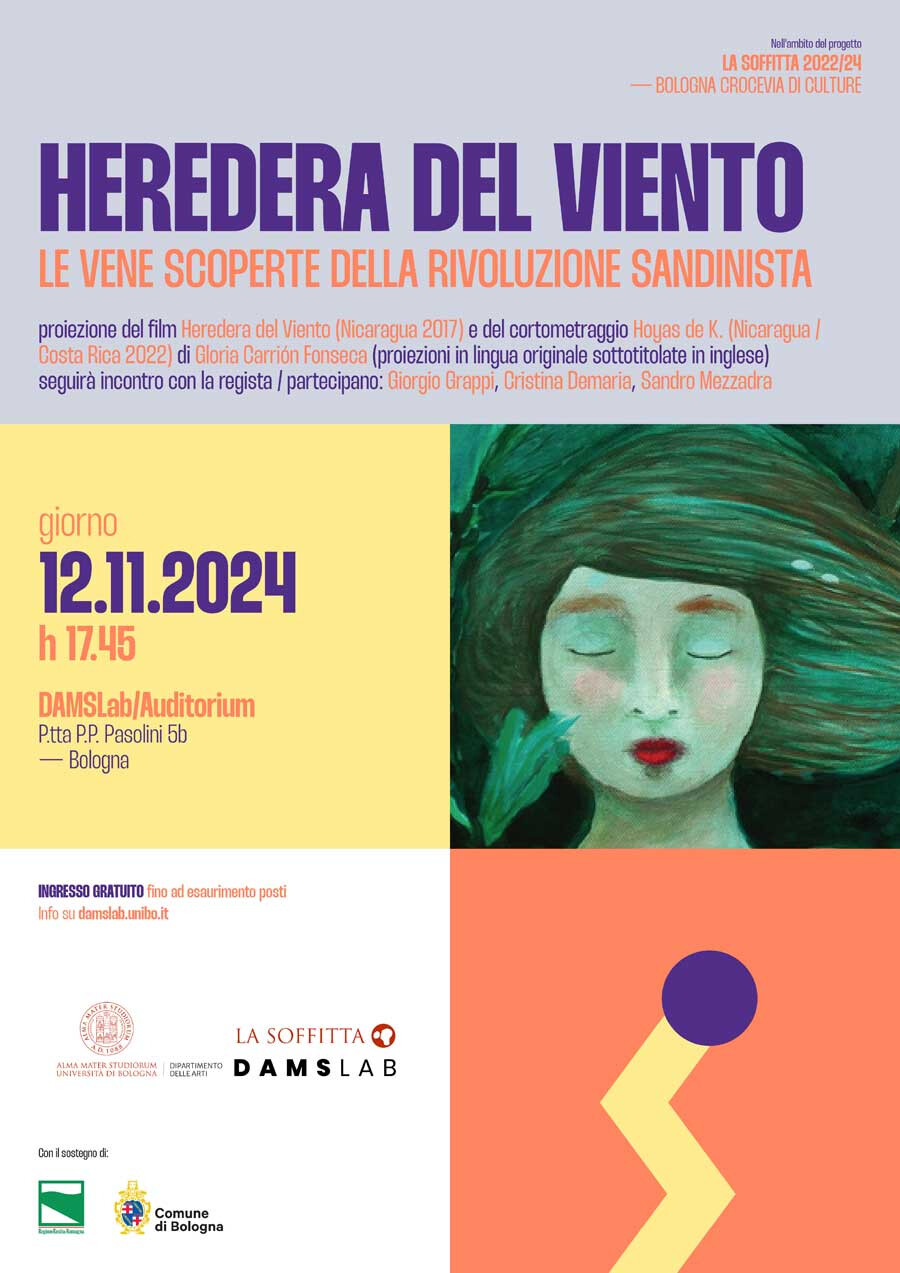 cover of Heredera del viento. Le vene scoperte della rivoluzione sandinista