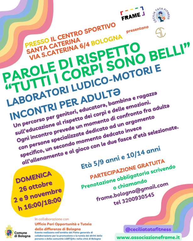 immagine di Parole di rispetto. Tutti i corpi sono belli