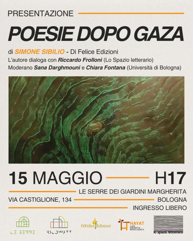 copertina di Poesie dopo Gaza
