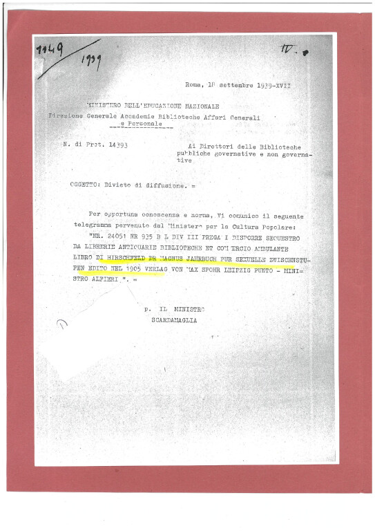 immagine di Magnus Hirschfeld