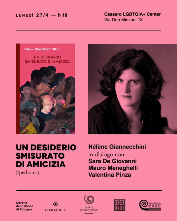 copertina di Un desiderio smisurato di amicizia 