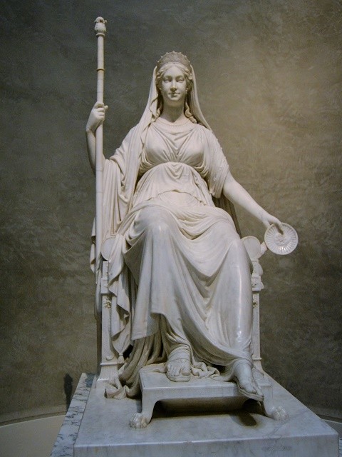 Ritratto di Maria Luigia d'Asburgo in veste di Concordia - Galleria Nazionale - Parma